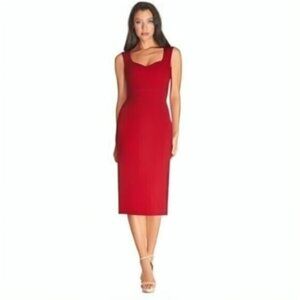 NWT Dress The Population | Elle Garnet Red Sleeveless Sheath Dress Size XL